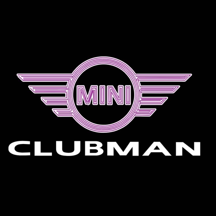 CLUBMAN LOGO PROJECROTR LIGHTS Nr.140 (quantità 1 = 2 Logo Film / 2 luci porta)