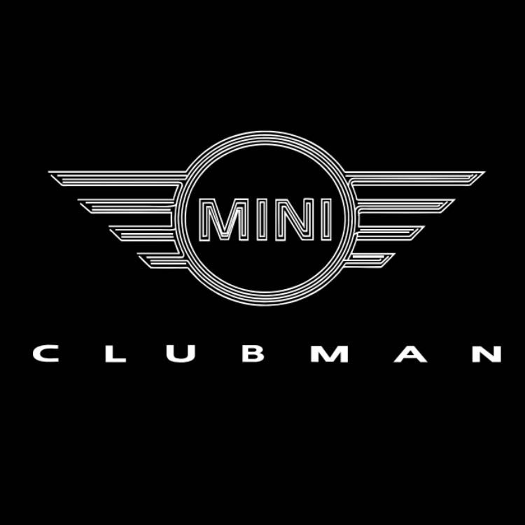 MINI CLUBMAN LOGO PROJECROTR أضواء Nr.28 (كمية 1 = 2 شعار فيلم / 2 أضواء الباب)