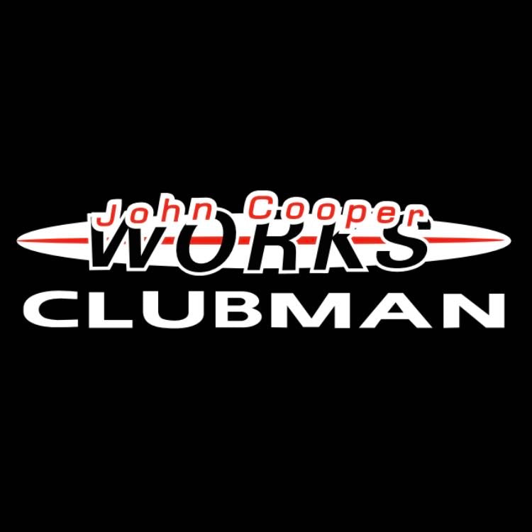 LUCES DE PROYECTOR CON LOGO CLUBMAN N ° 80 (cantidad 1 = 2 Película de logotipo / 2 luces de puerta)