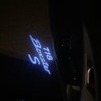 LUCES DE PROYECTO CON LOGOTIPO PORSCHE Boxster S No 17 (cantidad 1 = 2 Película de logotipo / 2 luces de puerta)