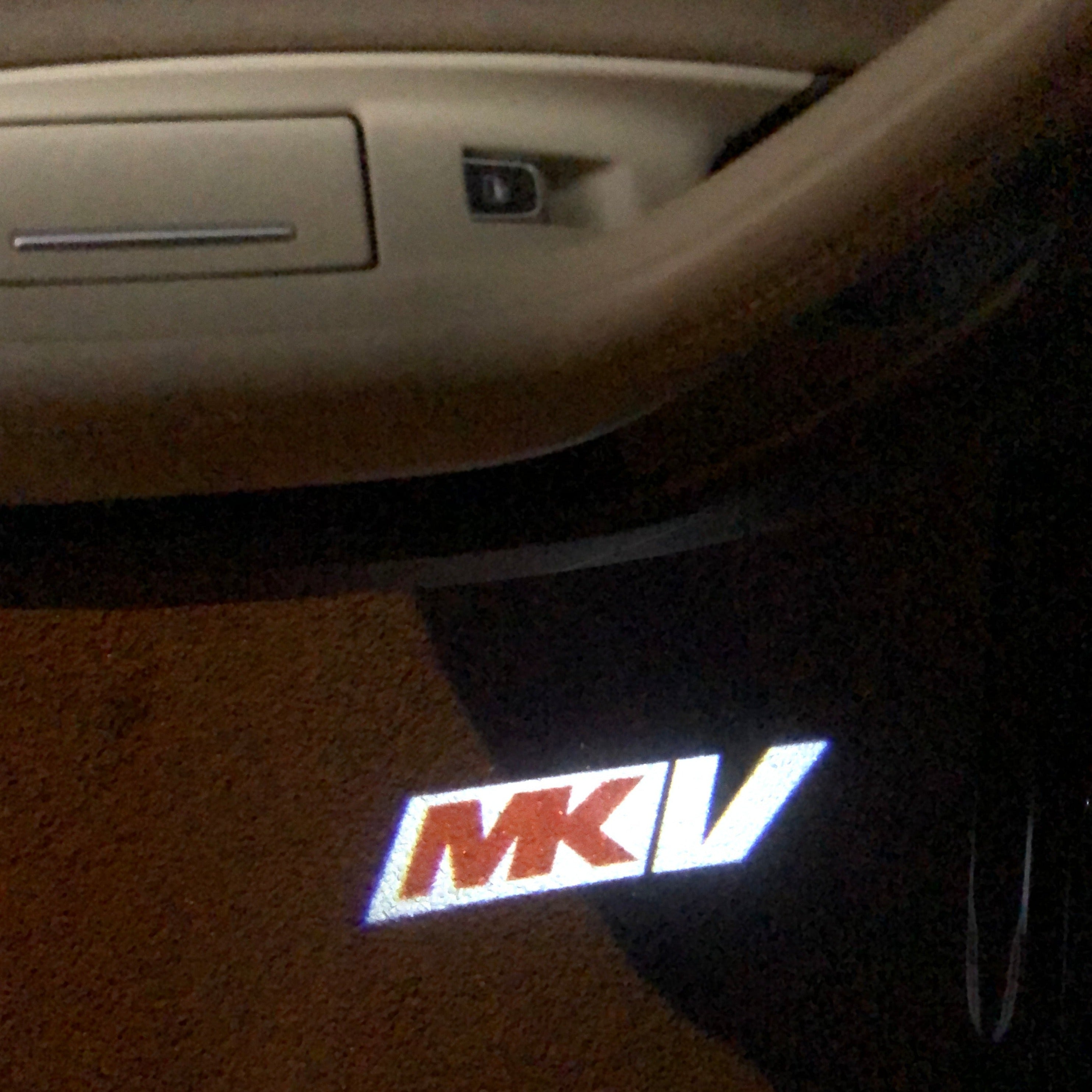 Luces de puerta Volkswagen MK5 Logo Nr 103 (cantidad 1 = 2 logo films /2 luces de puerta)