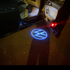 Volkswagen Door lights Logo Nr. 162 (cantidad 1 = 2 películas con logotipo / 2 luces de puerta)
