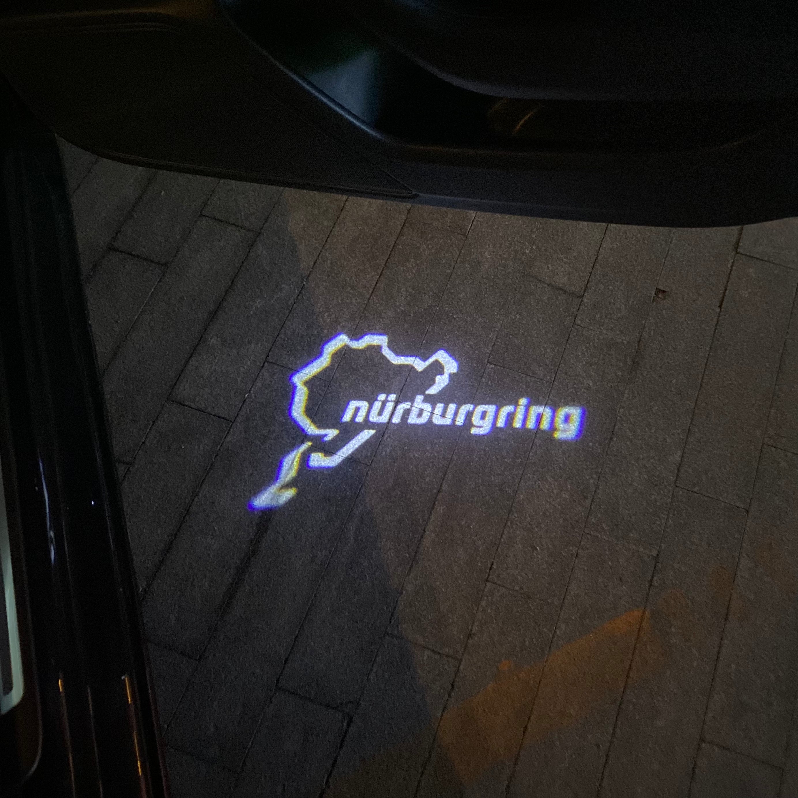 Logotipo de Nürburgring Nr.222 (cantidad 1 = 2 logo films /2 luces de puerta)