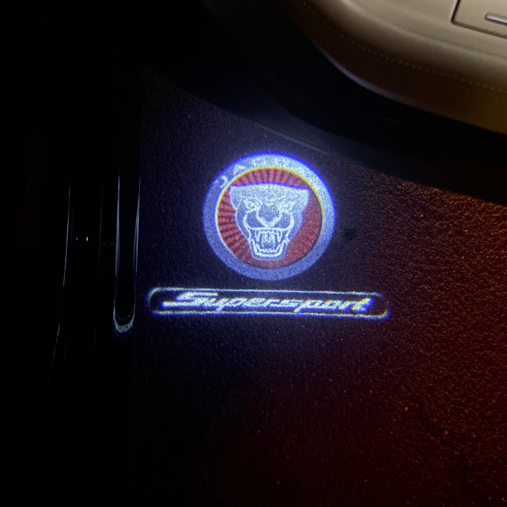 JAGUAR LOGO PROJECROTR LIGHTS Nr.102 (cantidad 1 = 1 juego/2 luces de puerta)