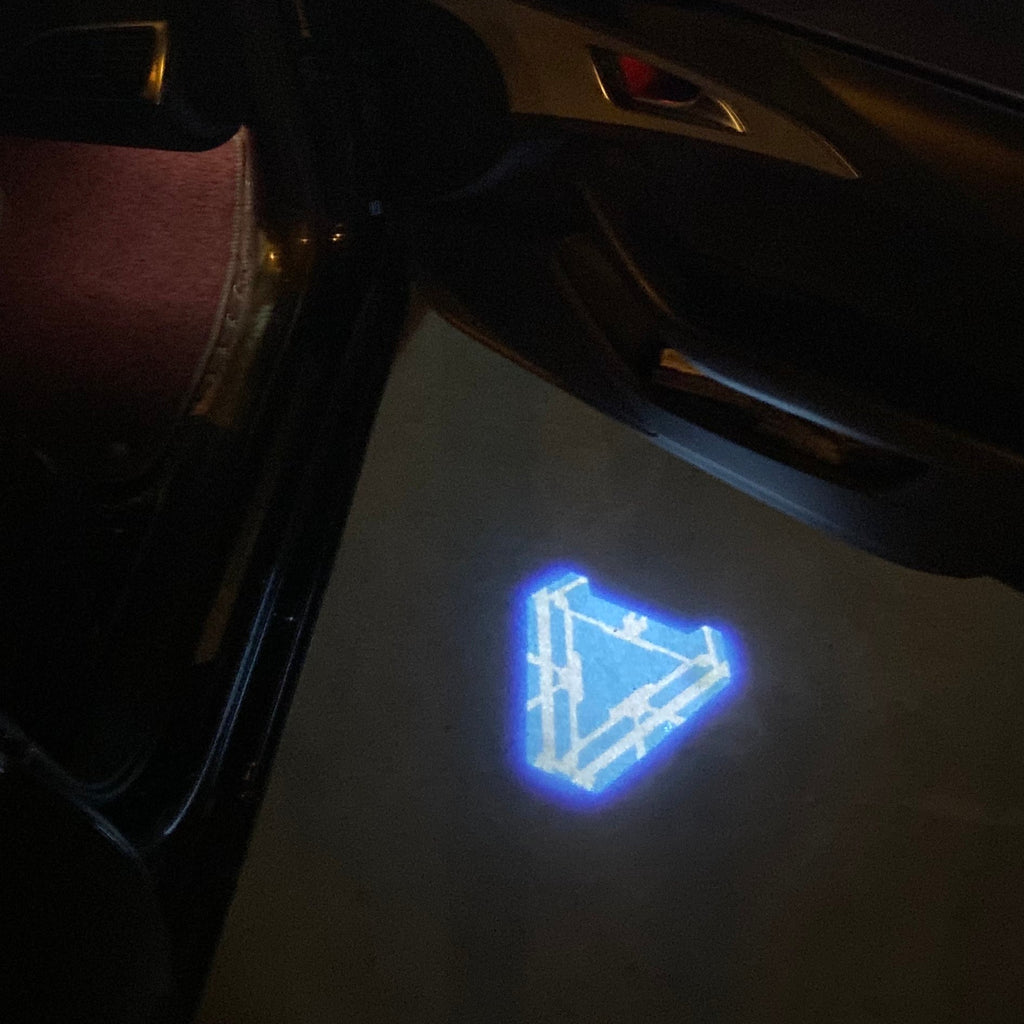 Logotipo de Iron Man Nr.214 (cantidad 1 = 2 películas con logotipo /2 luces de puerta)