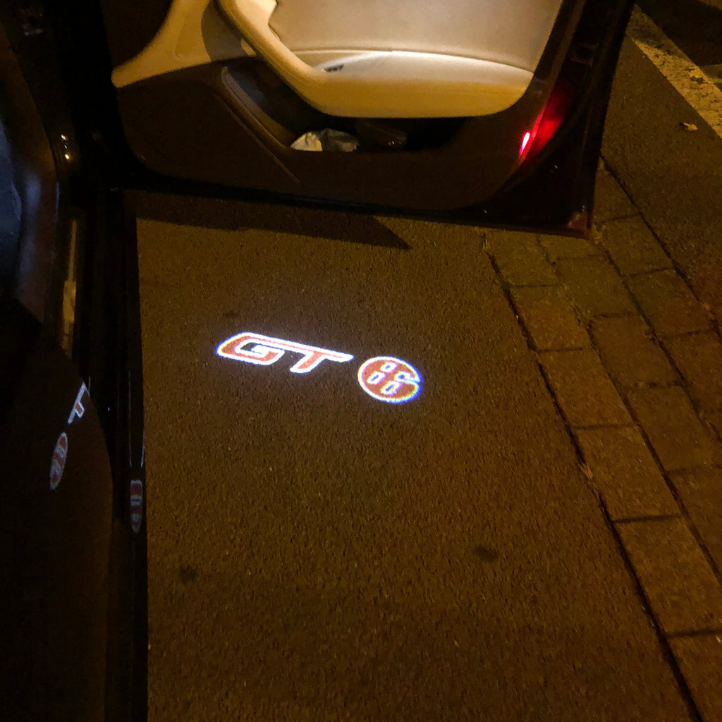 GT 86 LOGO PROJECTOT LIGHTS Nr.06 (quantità 1 = 2 Logo Films / 2 luci porta）