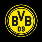 BVB Football CLUB Logo Nr.234 (cantidad 1 = 2 logo films /2 luces de puerta)