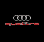 AUDI LOGO PROJECTOT LIGHTS Nr.19 (Menge 1 = 2 Logo Folien /2 Türleuchten)