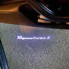 PORSCHE LOGO PROJECTOT LIGHTS Nr.87 (cantidad 1 = 2 logo película / 2 luces de puerta)