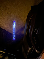 PORSCHE LOGO PROJECTOT LIGHTS Nr.80 (cantidad 1 = 2 logo película / 2 luces de puerta)
