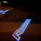 Volvo LOGO PROJECROTR LIGHTS Nr.60 (Menge 1 = 2 Logo Film / 2 Türleuchten)