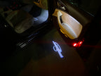 LUCES DE PROYECTOR CON LOGO SKODA Nr.19 (cantidad 1 = 2 películas con logotipo / 2 luces de puerta)