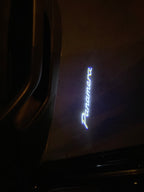PROJECTEURS PORSCHE LOGO Nr.84 (quantité 1 = 2 Film Logo / 2 feux de porte)
