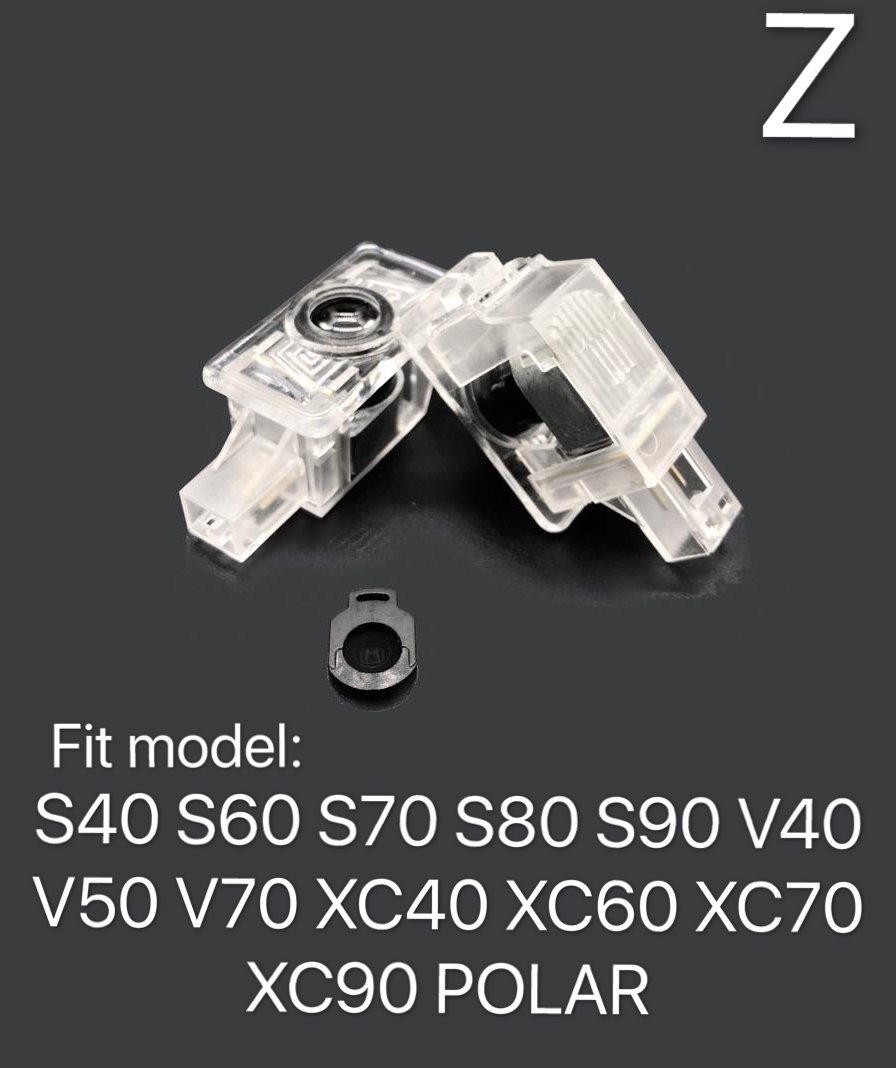 Volvo LOGO PROJECTOR LIGHTS Nr.29 (Menge 1 = 2 Logo Film / 2 Türlichter)