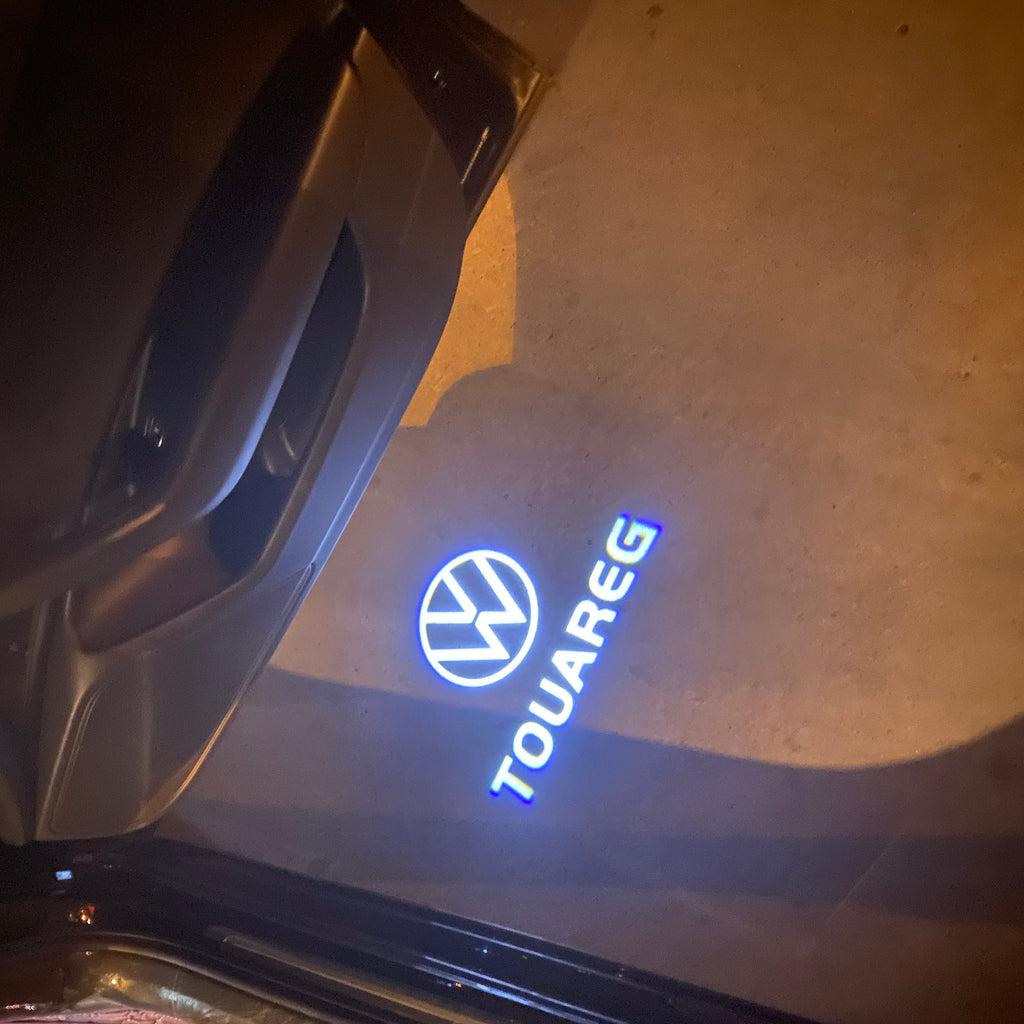 Volkswagen Door lights Logo Nr. 12 (quantité 1 = 2 Logo Films /2 feux de porte)