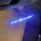 PORSCHE LOGO PROJECTOT LIGHTS Nr.58 (quantità 1 = 2 Logo Film / 2 luci porta)