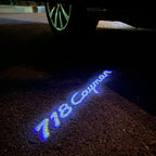 Porsche Cayman logo Project LAMP No. 10 (Number 1 = 2 logotipos Film / 2 door lamps)