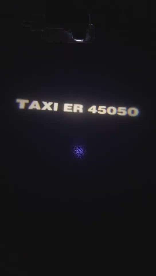 cooperation with taxi company  ,LED Moving Scuff Plate and logo door lights for mercedes benz E KLASSES