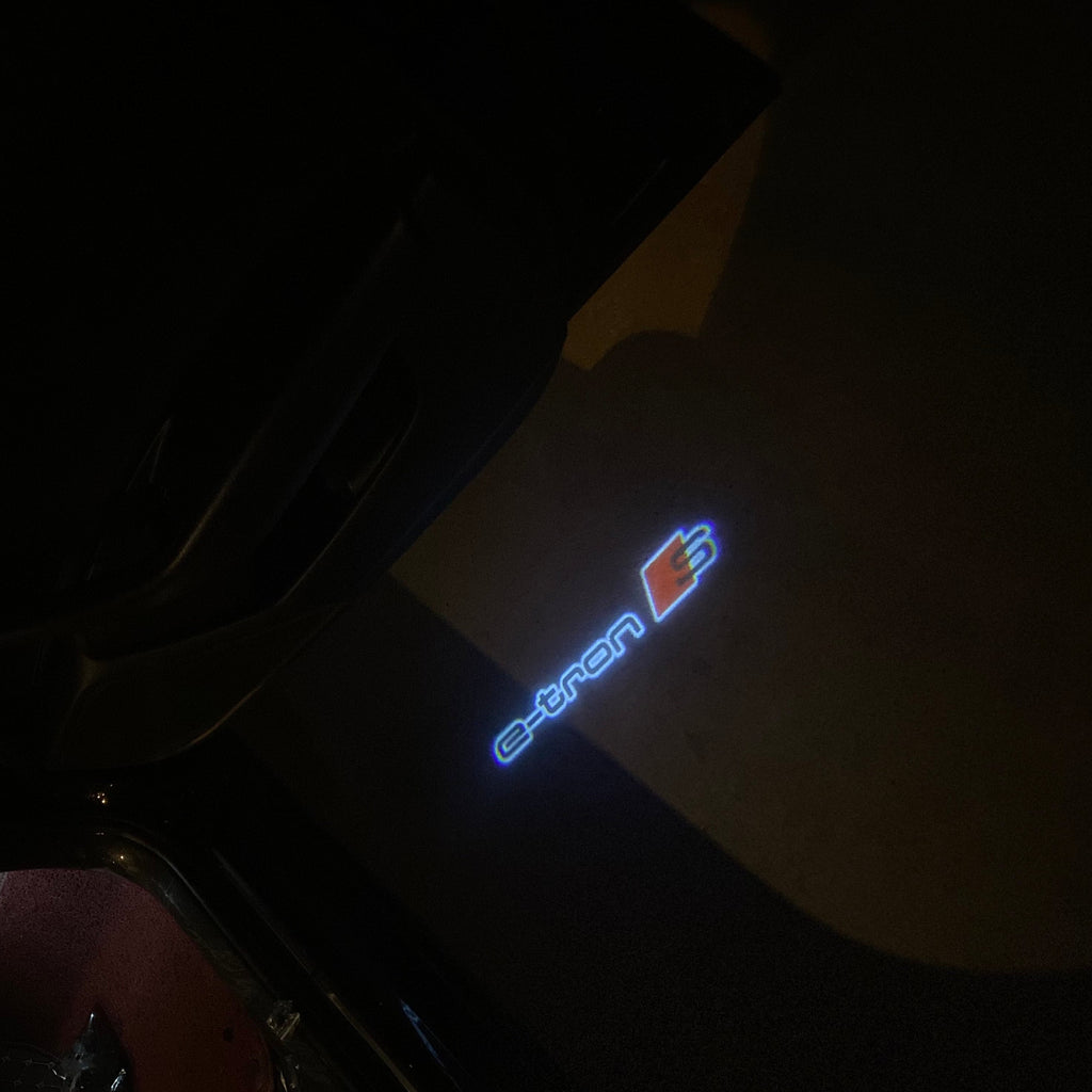 AUDI LOGO PROJECTOT LIGHTS Nr.19 (quantità 1 = 2 Logo Films /2 luci porta)
