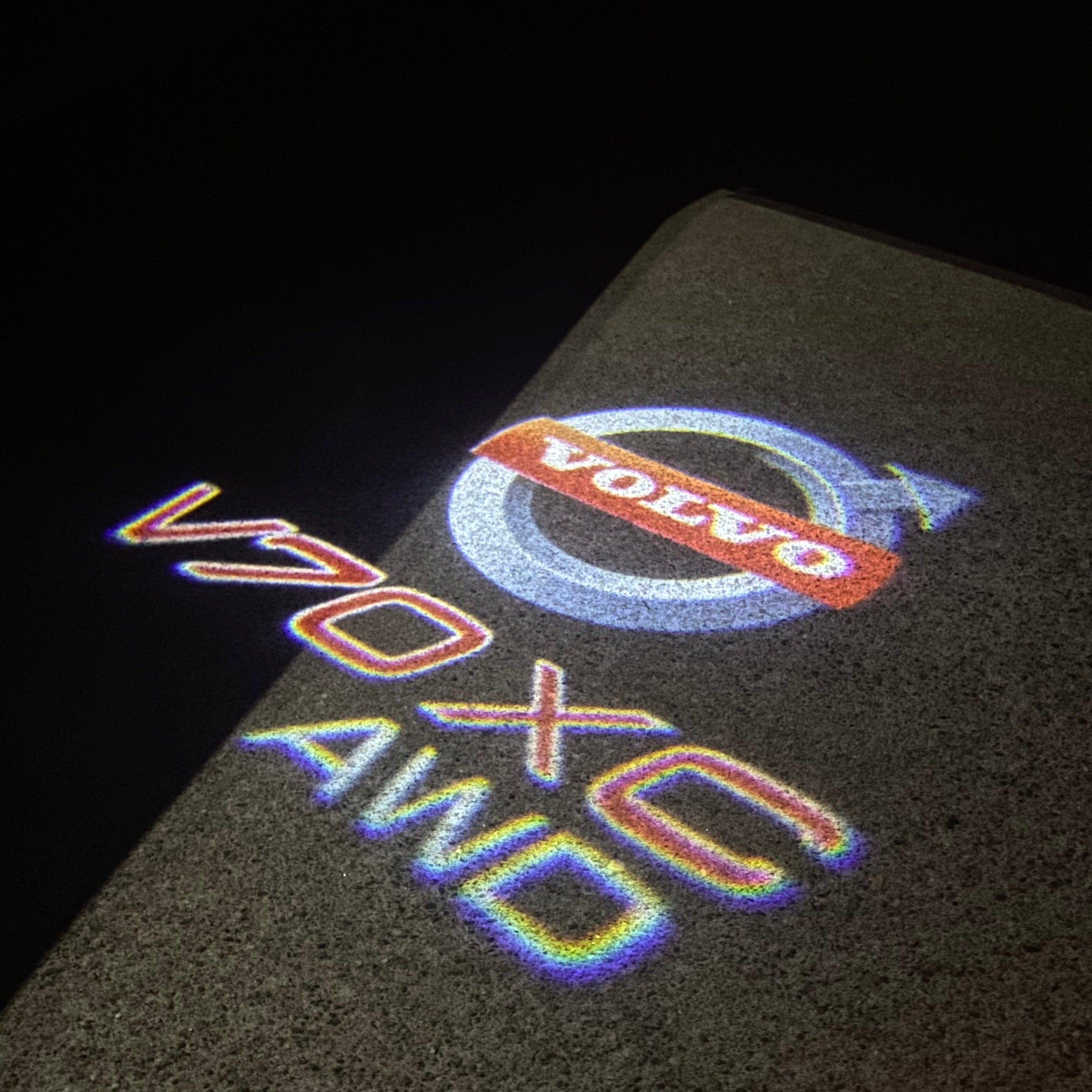 V 70 LOGO PROJECROTR LIGHTS Nr.05 (Menge 1 = 2 Logo Film/2 Türleuchten)