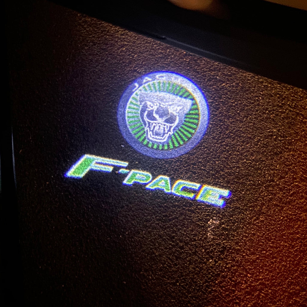 JAGUAR LOGO PROJECTOR LIGHTS Nr.130 (Anzahl 1 = 1 Sets / 2 Türleuchten