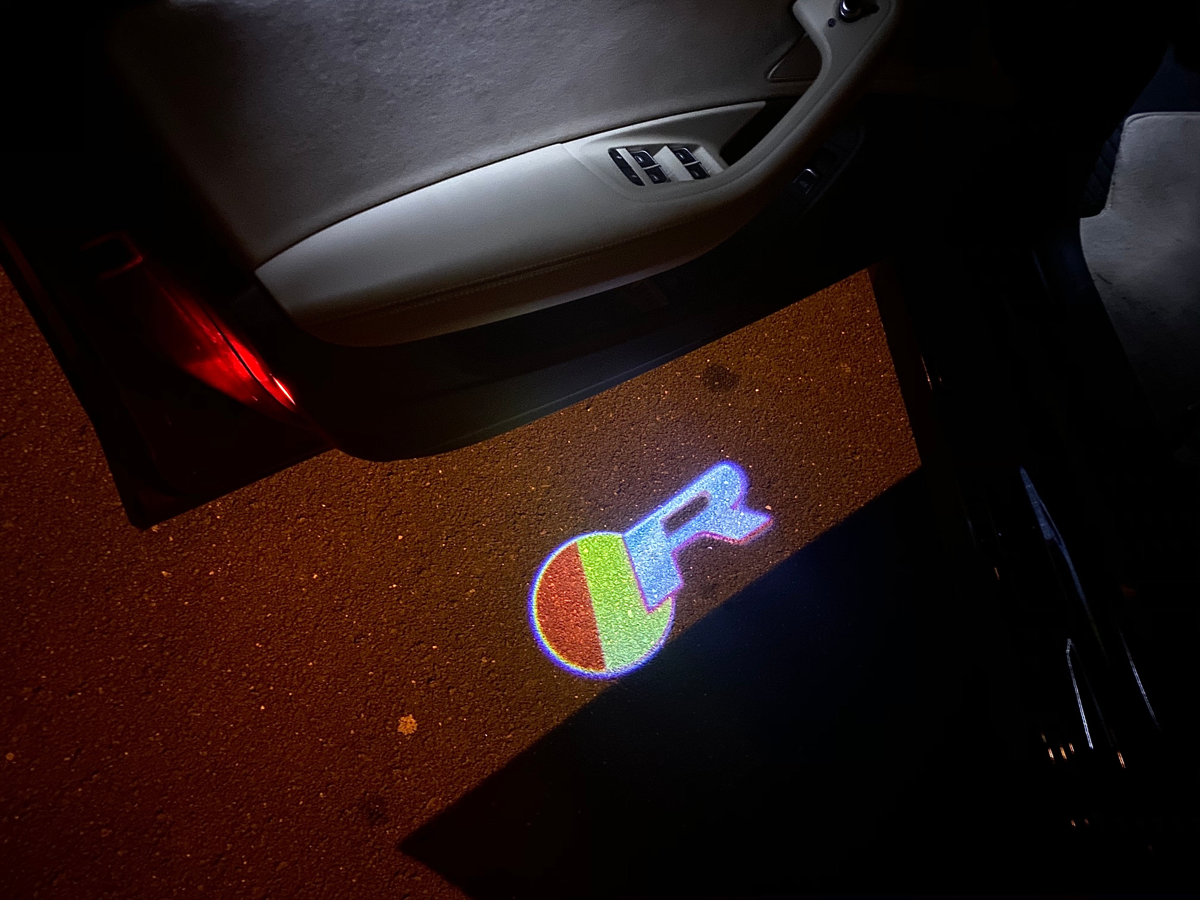 JAGUAR LOGO PROJECROTR LIGHTS Nr.63 (Menge 1 = 1 Sets/2 Türleuchten)