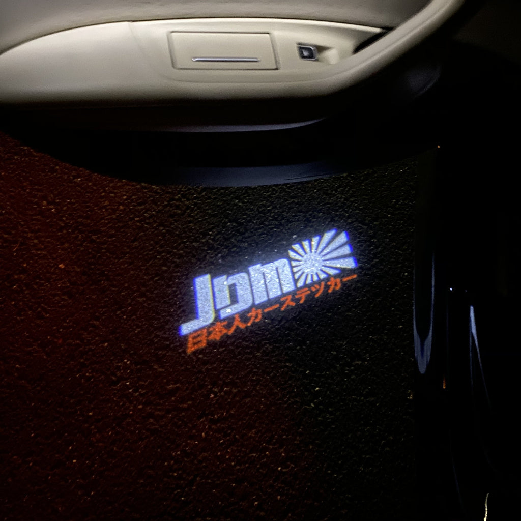 JDM LOGO PROJECTOT LIGHTS Nr.08 (quantità 1 = 1 set/2 luci porta)