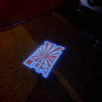 JDM LOGO PROJECTOT LIGHTS Nr.18 (quantité 1 = 1 ensembles / 2 feux de porte)
