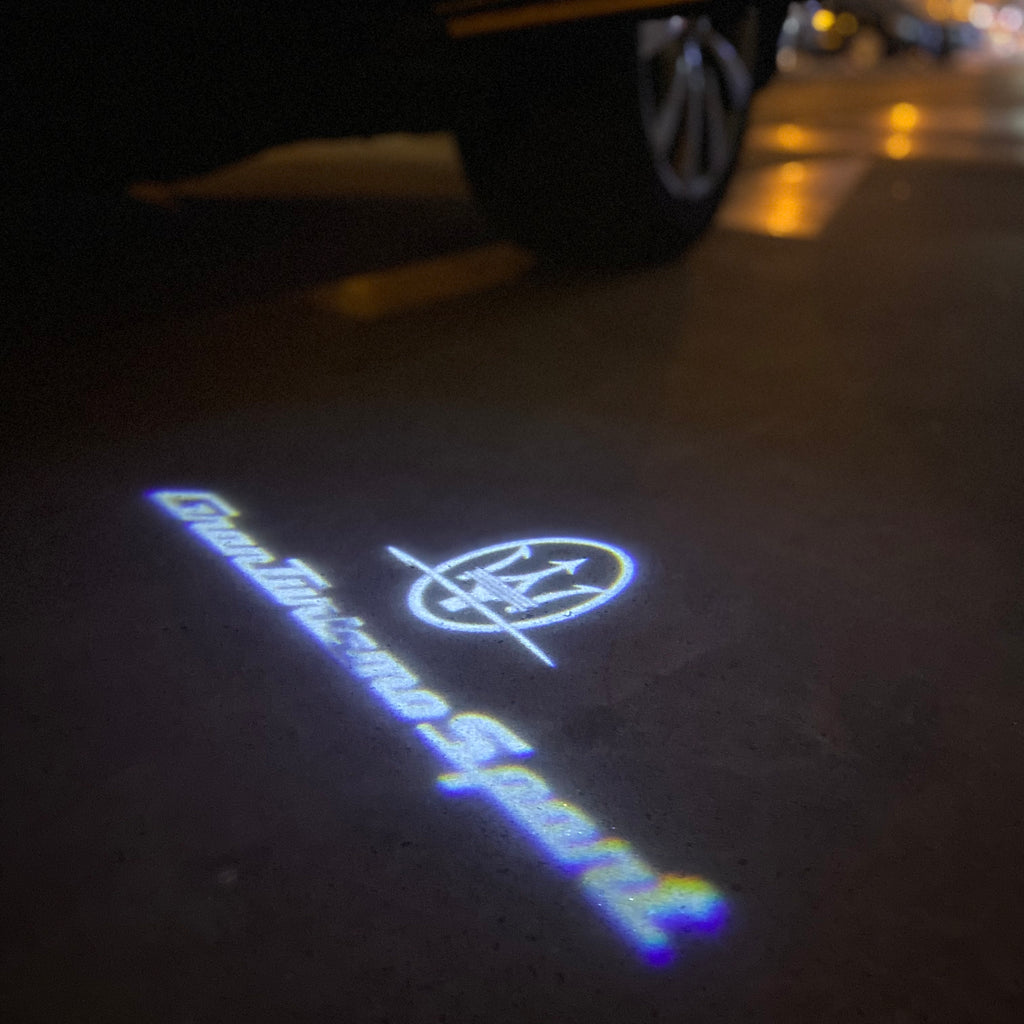 Maserati LOGO PROJECROTR LIGHTS Nr.01 (quantité 1 = 1 jeux / 2 feux de porte)
