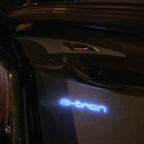 AUDI LOGO PROJECTOT LIGHTS Nr.19 (الكمية 1 = 2 Logo Films /2 أضواء الباب)