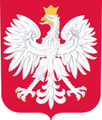Logo Rzeczpospolita Polska National Flag (quantità 1 = 1 set / 2 pellicole logo / Può sostituire di luci altri loghi)