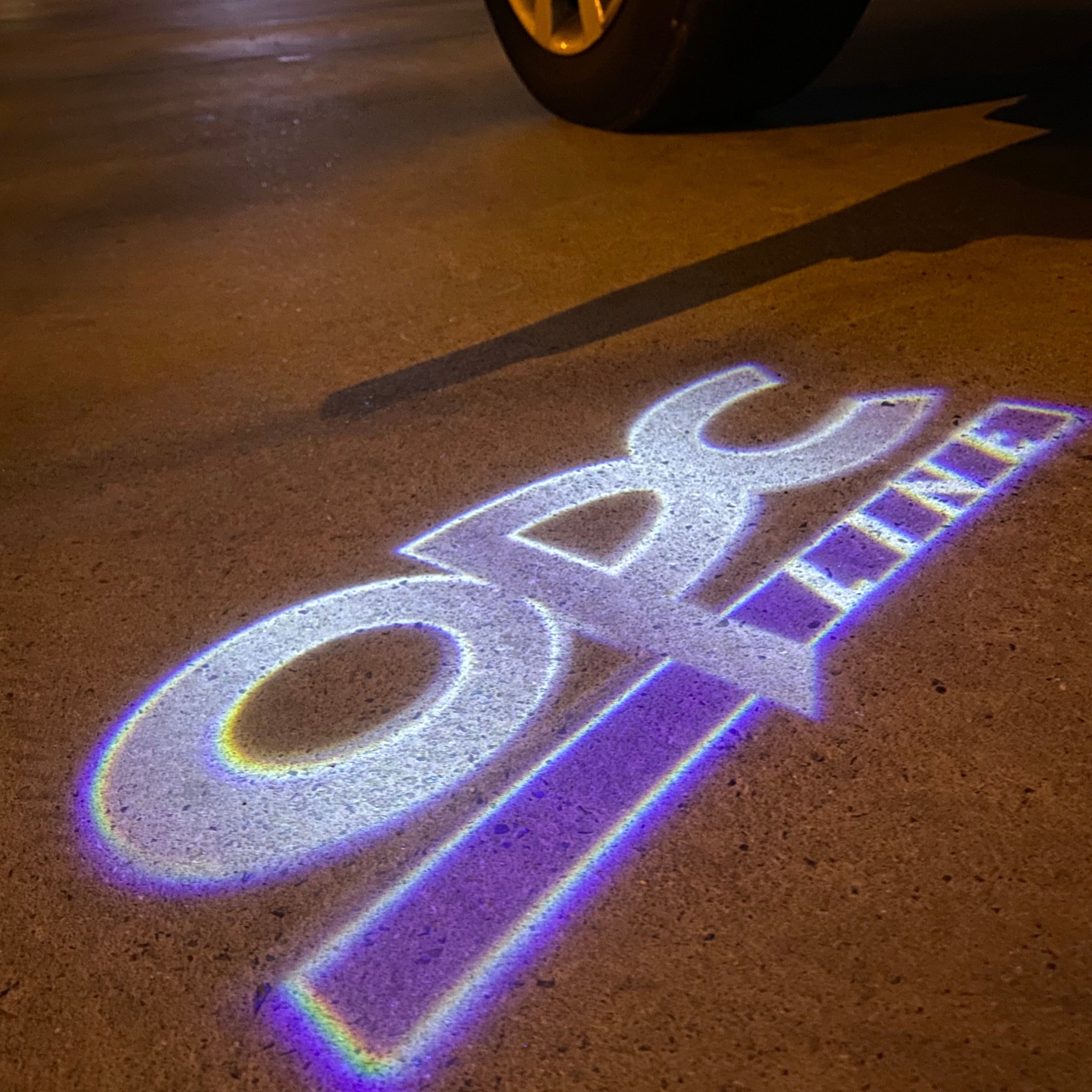 أوبل INSignia LOGO PROJECROTR أضواء Nr.01 (كمية 1 = 1 مجموعات / 2 أضواء الباب)