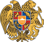 Armenien Հայաստանի Հանրապետություն Nationalflagge Logo (Menge 1 = 1 Sätze / 2 Logo Film / Kann von Lichtern andere Logos ersetzen)