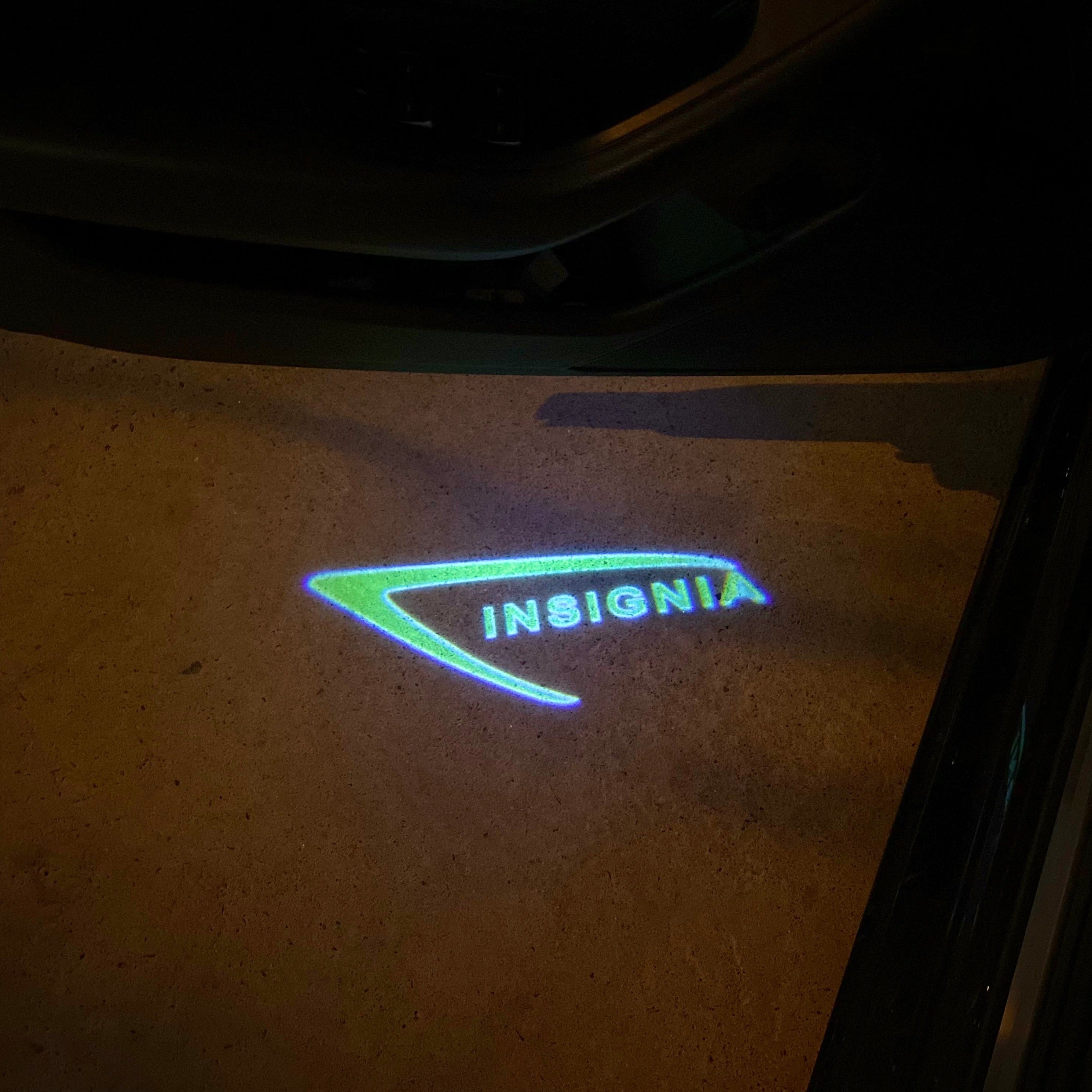 أوبل INSignia LOGO PROJECROTR أضواء Nr.01 (كمية 1 = 1 مجموعات / 2 أضواء الباب)