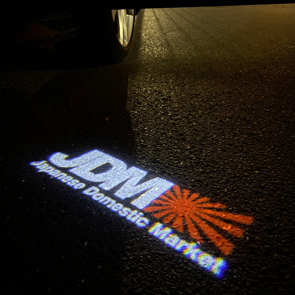 JDM LOGO PROJECTOT أضواء Nr.05 (الكمية 1 = 1 مجموعات / 2 أضواء الباب)