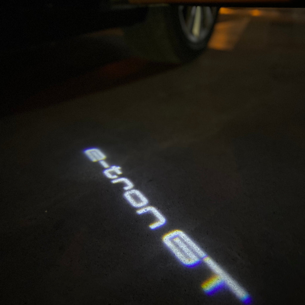 AUDI LOGO PROJECTOT LIGHTS Nr.19 (quantità 1 = 2 Logo Films /2 luci porta)