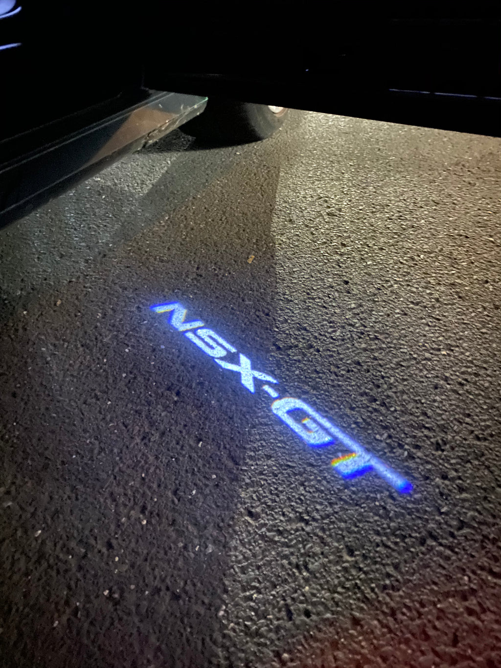 HONDA NSX-GT „ comfortable“ Nr.07 (Menge 1 = 2 Logo Films /2 Türlichter)