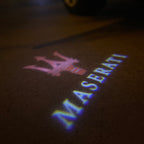 Maserati LOGO PROJECROTR LIGHTS Nr.02 (Menge 1 = 1 Sets/2 Türleuchten)