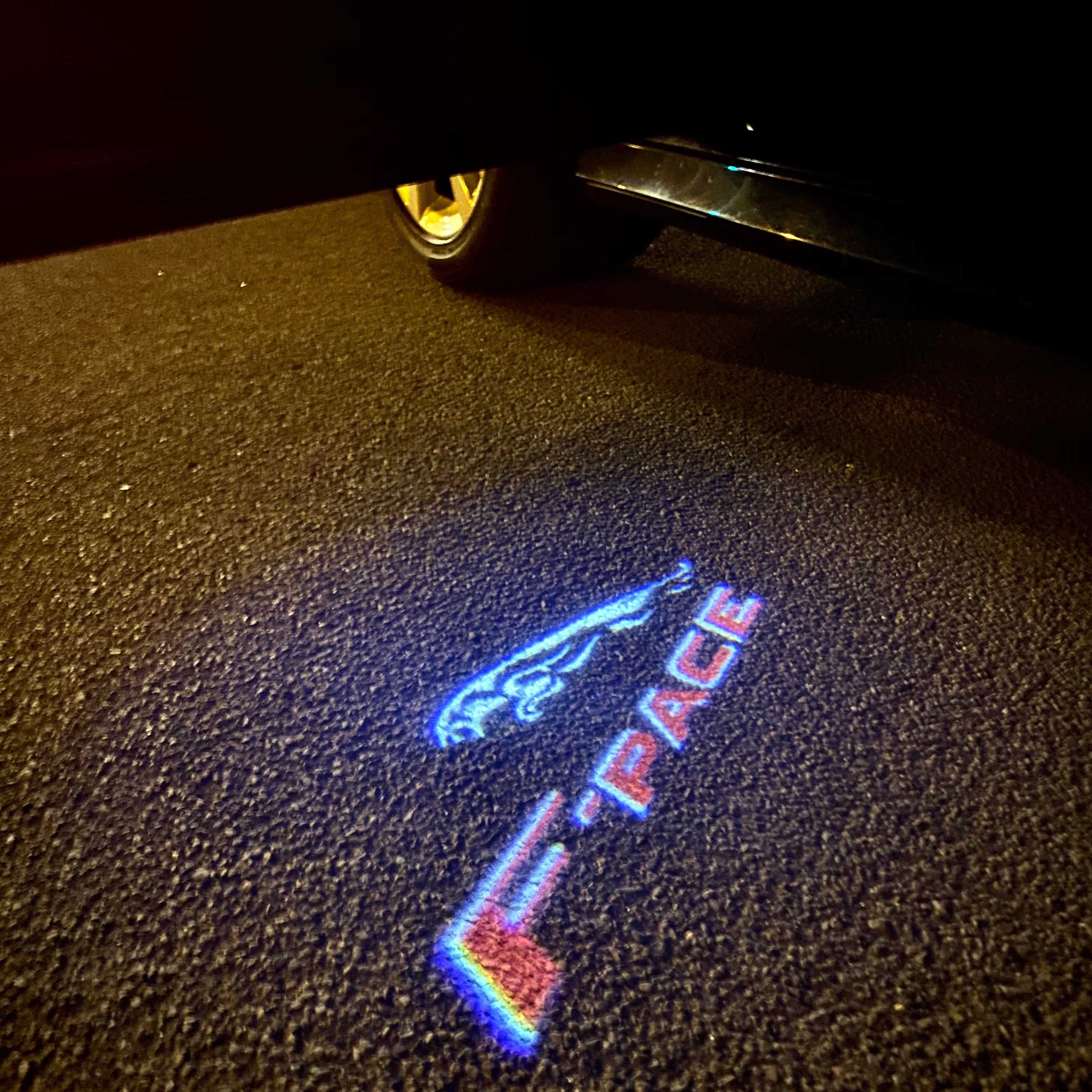 JAGUAR LOGO PROJECROTR LIGHTS Nr.128 (Menge 1 = 1 Sets/2 Türleuchten)