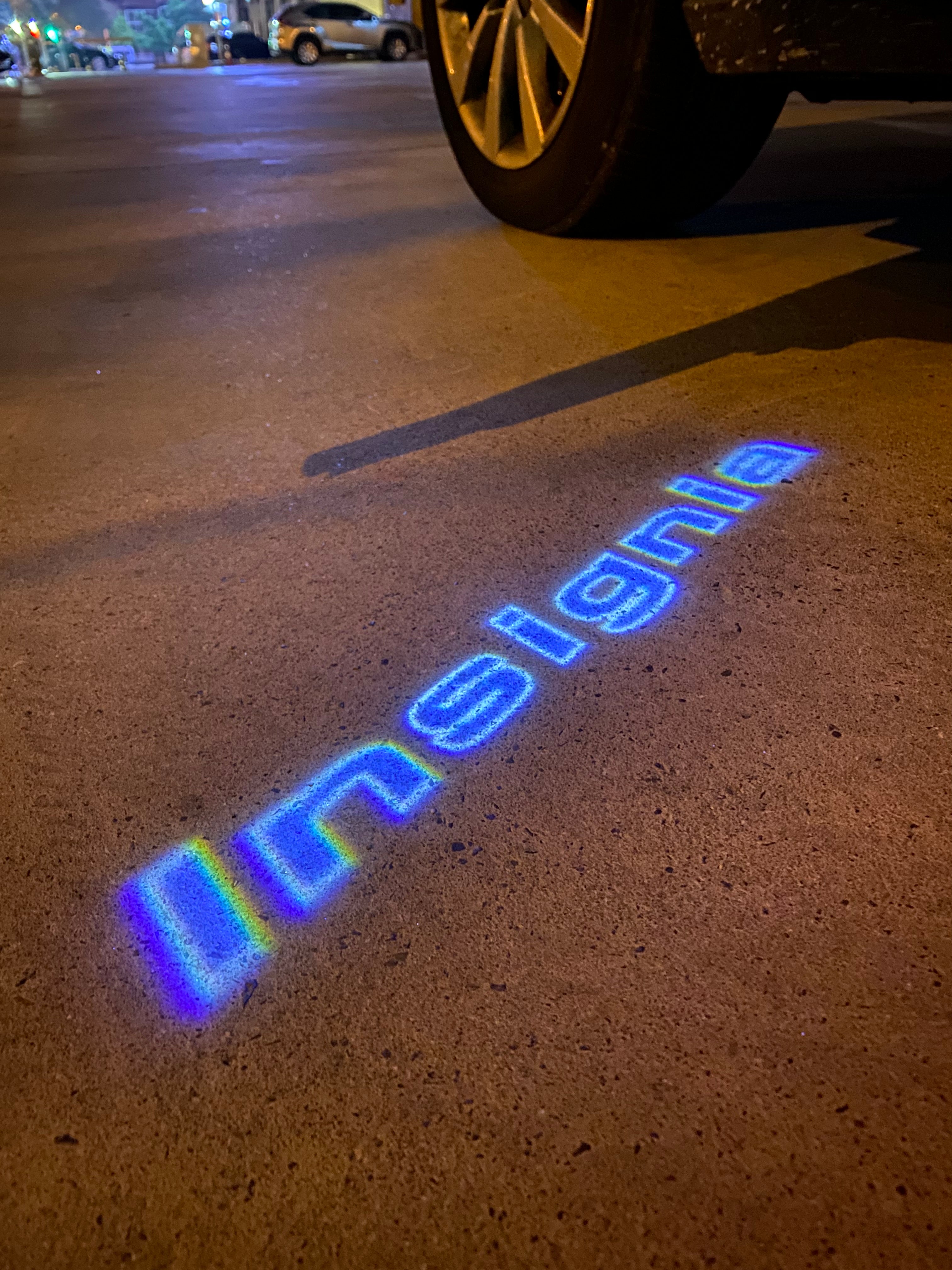 أوبل INSignia LOGO PROJECROTR أضواء Nr.01 (كمية 1 = 1 مجموعات / 2 أضواء الباب)