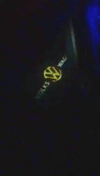 Volkswagen Türlichter Logo Nr. 06 (Menge 1 = 2 Logo Film / 2 Türlichter)