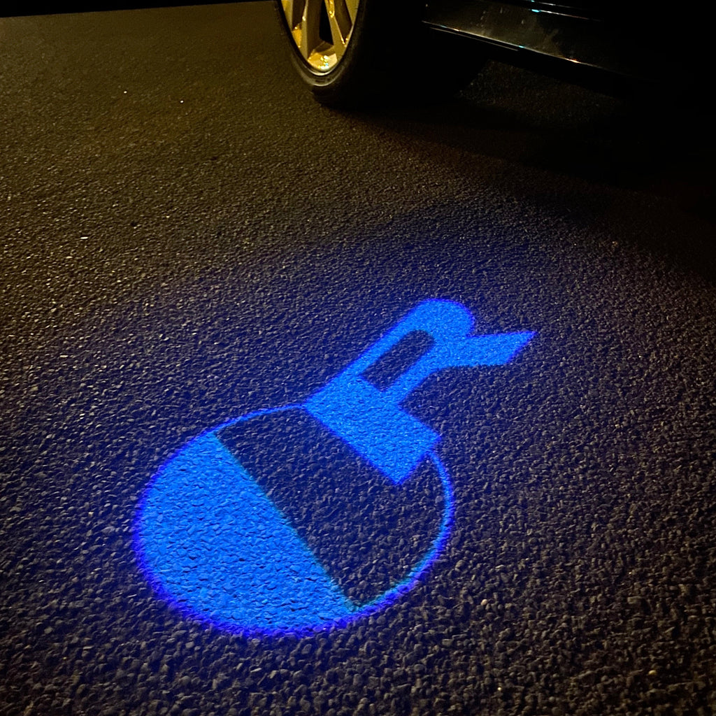 JAGUAR LOGO PROJECTOR LIGHTS Nr.32 (quantité 1 = 1 jeux / 2 lumières de porte)