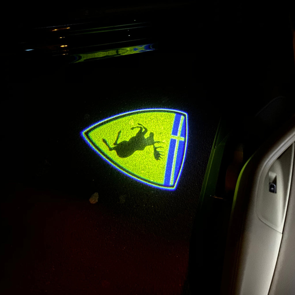 LUCES DE PROYECTOR DEL LOGOTIPO Volvo Nr.67 (cantidad 1 = 2 Película de logotipo / 2 luces de puerta)