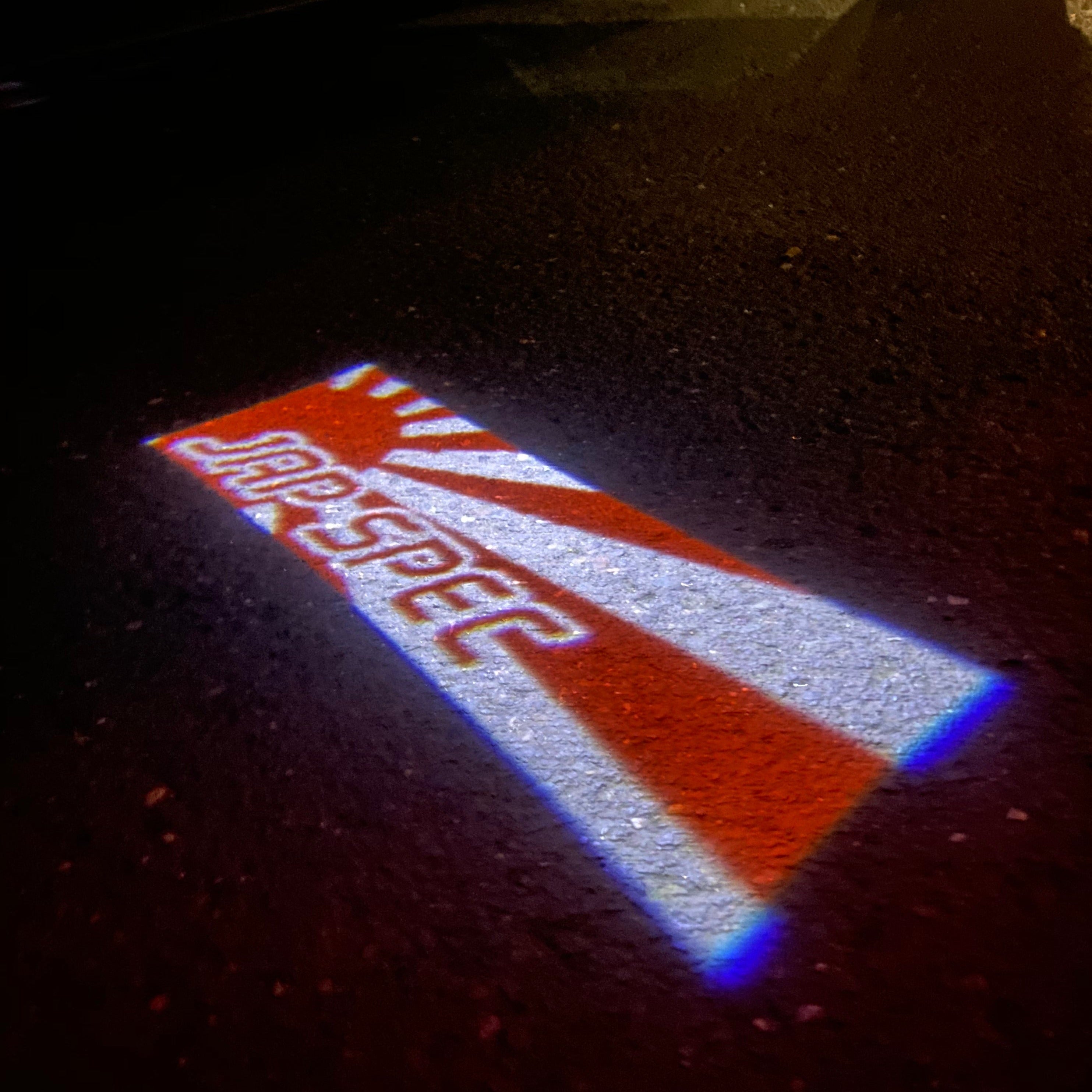 JDM LOGO PROJECTOT أضواء Nr.13 (الكمية 1 = 1 مجموعات / 2 أضواء الباب)