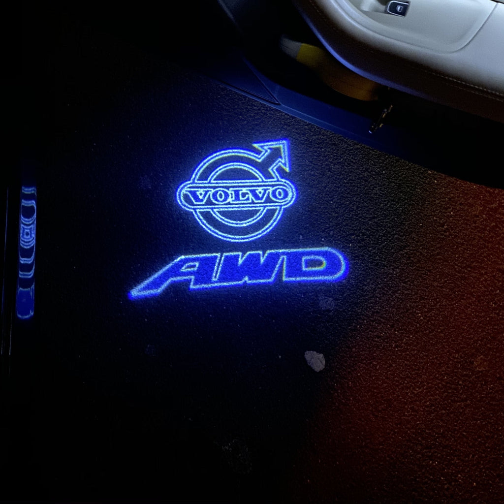 Volvo LOGO PROJECROTR LIGHTS Nr.64 (cantidad 1 = 2 logo película / 2 luces de puerta)