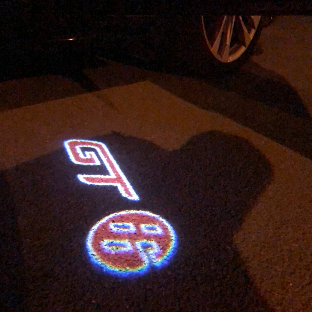 GT 86 LOGO PROJECTOT LIGHTS Nr.06 (quantità 1 = 2 Logo Films / 2 luci porta）