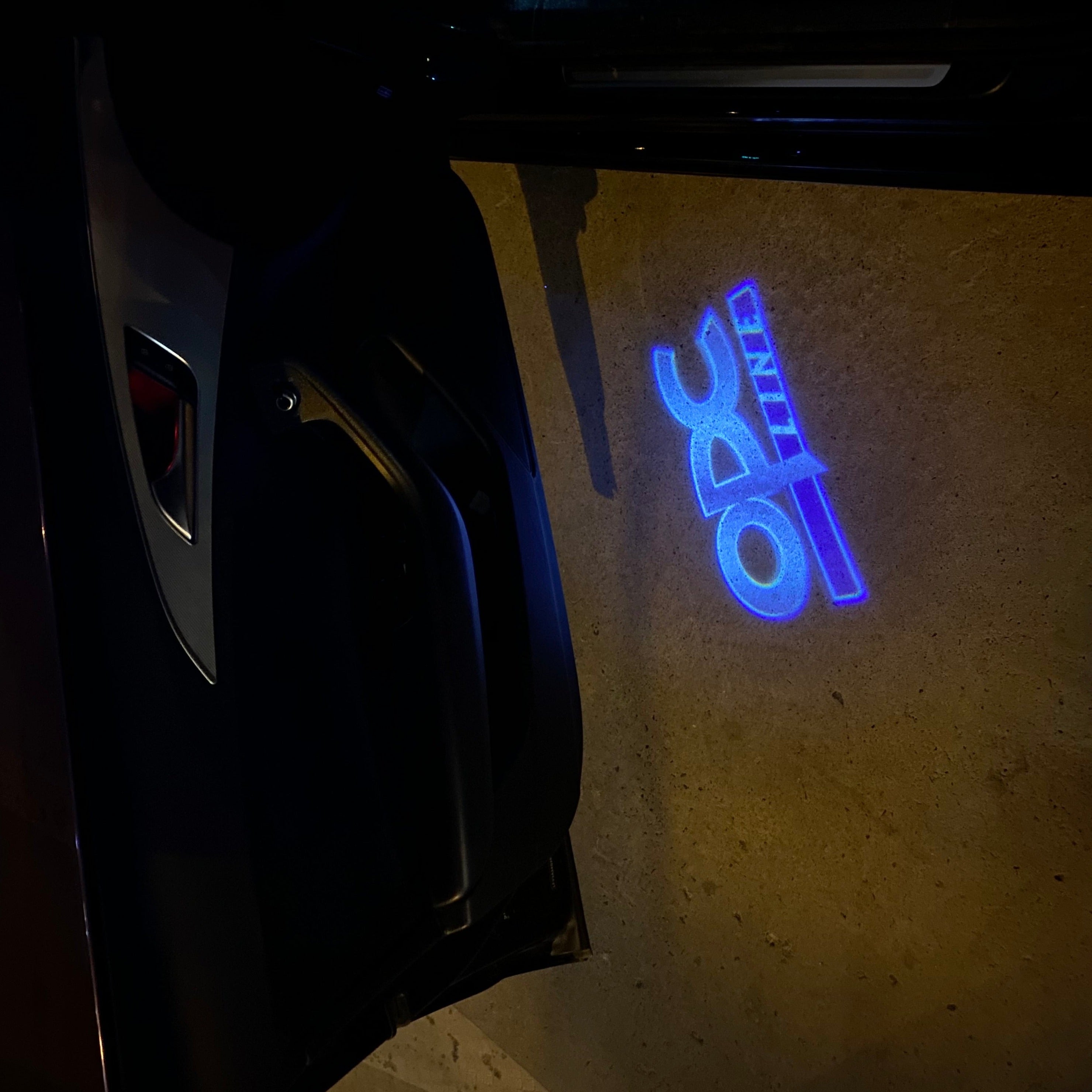 أوبل INSignia LOGO PROJECROTR أضواء Nr.01 (كمية 1 = 1 مجموعات / 2 أضواء الباب)