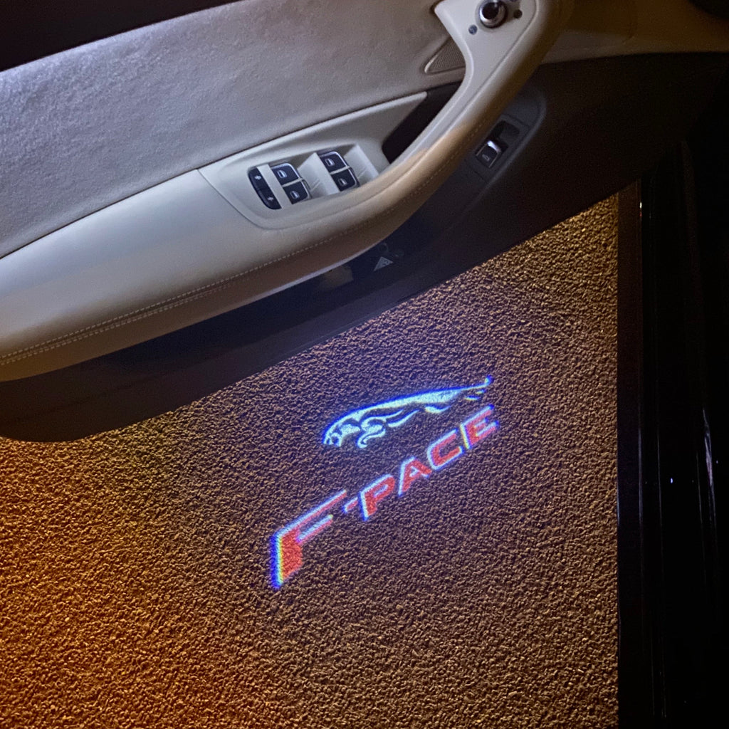 JAGUAR LOGO PROJECROTR LIGHTS Nr.128 (Menge 1 = 1 Sets/2 Türleuchten)