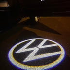 Volkswagen Door lights Logo Nr. 162 (cantidad 1 = 2 películas con logotipo / 2 luces de puerta)