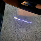 PORSCHE LOGO PROJECTOT LIGHTS Nr.87 (cantidad 1 = 2 logo película / 2 luces de puerta)